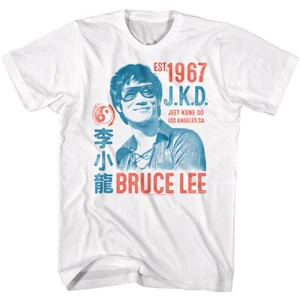 Bruce Lee Martial Arts EST 1967 Jeet Kune Do Los Angeles CA Men Men's T Shirt - Picture 1 of 5