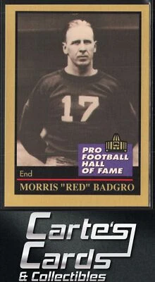 Morris "Red" Badgro 1991 Enor Pro Football HOF #5 New York Giants - Image 1 of 2