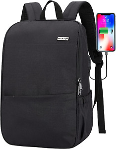 Deep Storage Laptop Backpack with USB Charging Port[Water Resistant] College Com