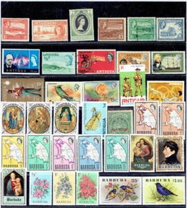 ANTIGUA AND BARBUDA 1938 - 1978 Collection (36 Different) CV $19+ - Picture 1 of 1