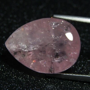 21.17Cts Classic 100% Natural Soft Pink Color Morganite Pear Cut Loose Gemstone - Picture 1 of 5