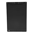 (Black)Doodle Pad Drawing Board 12 Inch Color Screen One Touch Erase LCD