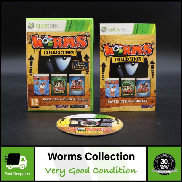 Jogo Worms Collection - Xbox 360