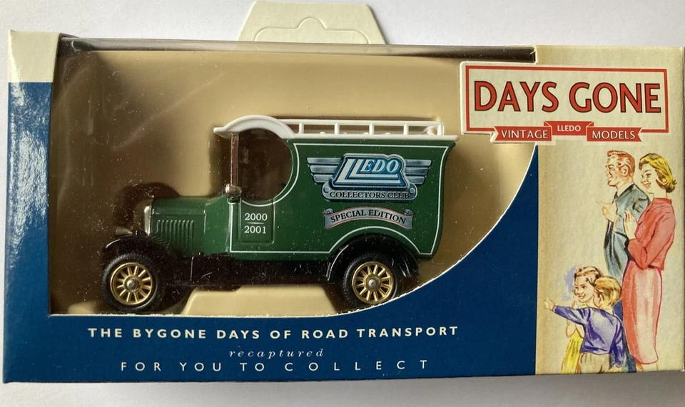 Lledo Days Gone Dg05003 1926 Bull Nose Morris Van Collectors Club 2000-2001