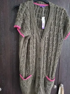 Cardigan Top M&S 15/16 Years New - Picture 1 of 3