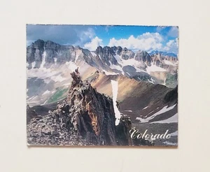 Colorado Refrigerator Magnet Picture Rubber Rocky Mtns Vintage Free Shipping - Picture 1 of 3