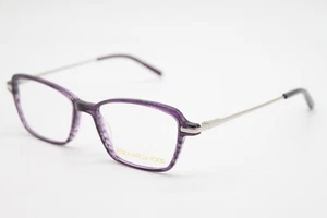 NEW JESSICA MCCLINTOCK JMC 4311 PURPLE HORN SILVER AUTHENTIC EYEGLASSES 51-16 - Picture 1 of 4