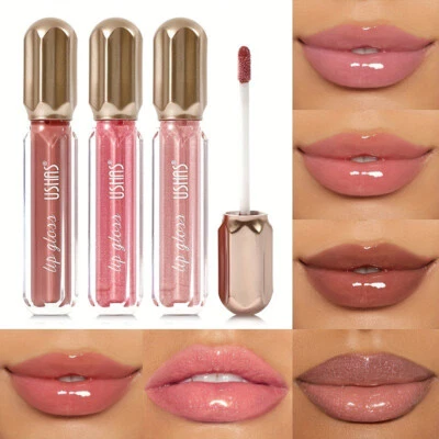 ✹Moisturizing Lipstick Beauty Pearlescent Lip Gloss Mirror Lip Gloss Cosmetics  - Image 1 of 4