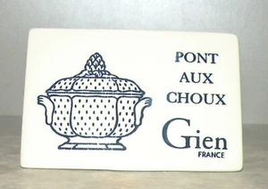 Placa de coleccionista de publicidad Pont Aux Choux de GIEN - Imagen 1 de 4