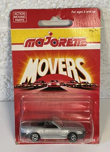 Vintage Majorette Movers # 260 Mercedes-Benz 500 SL Roadster On Sealed Card - Picture 1 of 11