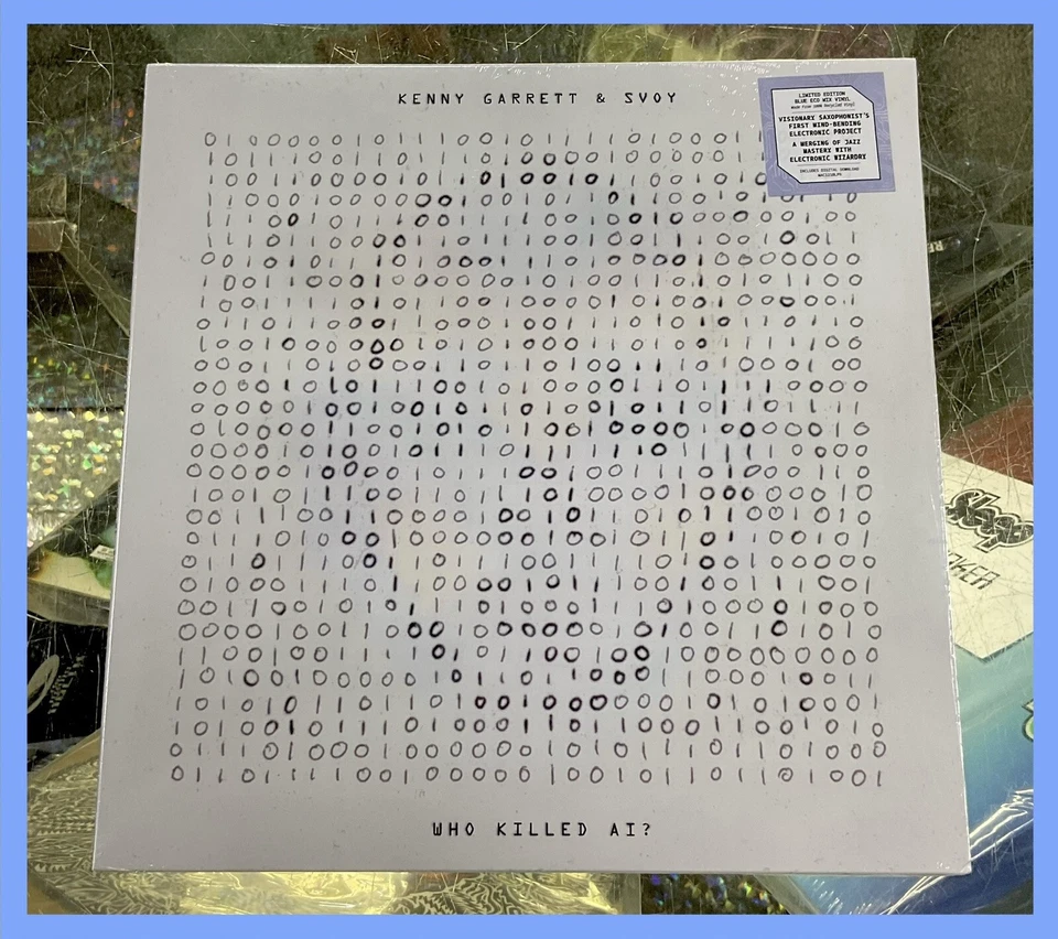 Kenny Garrett & Svoy - Who Killed Al LP On Eco Mix Blue Vinyl Electronic Jazz - Image 1 of 1