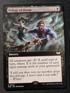 Deluge Of Doom - Extended Art - DSC - MTG - EN - NM - 0048 - Picture 1 of 1