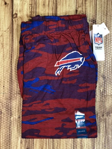 NFL ZUBAZ Branded BUFFALO BILLS Football Blue/Red Camouflage Mens Pants XXL NEW Cover