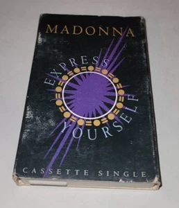 Madonna - Express Yourself - 7" Remix - 1989 Cassette Single - Sire - 4-22948 - Picture 1 of 4
