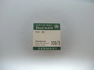 Sekundenrad für Becker HB 80, fourth wheel, part 220/3 - Picture 1 of 3