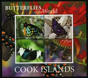 Islas Cook 2020 - Mi-Nr. Bloque 277 A ** - MNH - Mariposas / Mariposas - Imagen 1 de 1