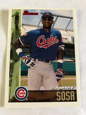 1995 Bowman Sammy Sosa #372 Chicago Cubs - Image 1 of 2
