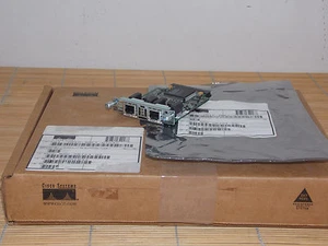 NUEVO Cisco 2 puertos VWIC-2MFT-G703 Multiflex tarjeta troncal NUEVA CAJA ABIERTA - Imagen 1 de 1