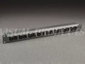 Riedel Comms. Bahía de conexión CAT5/XLR de 8 puertos para digital/analógico RJ45 a 3 pines XLR - Imagen 1 de 2