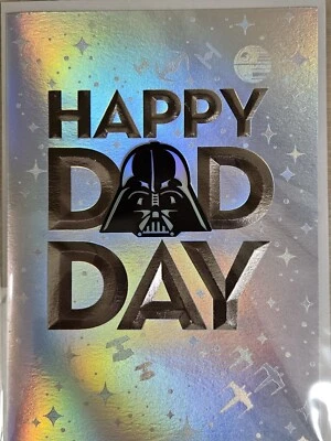 Papyrus Disney Star Wars Fathers Day Card (Most Impressive Father) Darth Vader  - Image 1 of 4