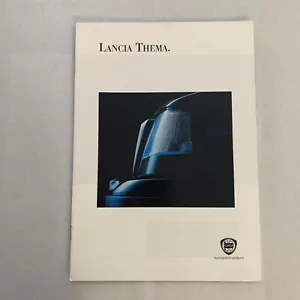 Lancia Thema Car Sales Brochure Catalog German Text - Picture 1 of 6