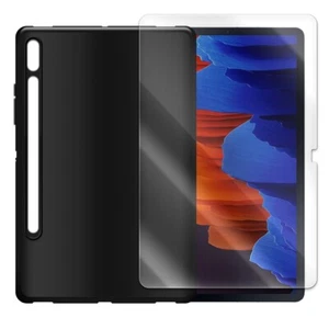 Tempered Glass Screen Protector TPU Case for Samsung Galaxy Tab S8+ SM-X808U USA - Afbeelding 1 van 1