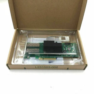 10GB Intel X710-DA2 PCI 3.0 x8 Ethernet Converged Network Adapter X710DA2BLK New - Picture 1 of 10