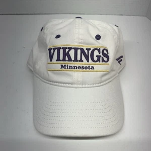Minnesota Vikings Fanatics Bar Adjustable Hat - White - Picture 1 of 4