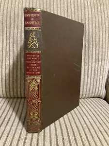 Vintage 1937 University Of Knowledge History Of World Ancient Crete To Middle Ag - Foto 1 di 3