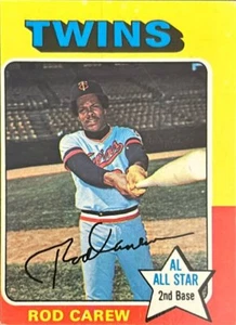 1975 Topps #600 Rod Carew - Picture 1 of 1