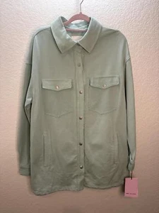 NWT Anthropologie Avec Les Filles Oversized Shacket Size Large - Picture 1 of 6