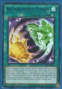 Yugioh - Relinquished Fusion - Ultra Rare Holographic - 1st Edition Card - Picture 1 of 1
