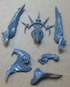 Chaos Skaven - Verminlord Deceiver - Head Horns parti (a) bit Kitbash AoS - Foto 1 di 1