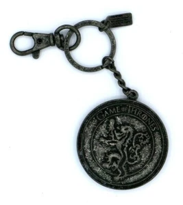 Collectable GAME OF THRONES Memorabilia Keyring Belt Holder Coat of Arms  - Picture 1 of 6