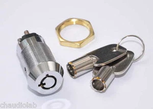 New HQ Key Lock Power On Off Switch 1NO+1NC #1908 - Picture 1 of 11