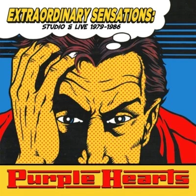 PURPLE HEARTS - EXTRAORDINARY SENSATIONS-STUDIO & LIVE 1979-1986  3 CD NEU - Bild 1 von 2