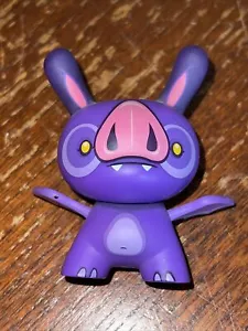 Kidrobot 3"Dunny Side Show Series 2013 Bodkin The Bat Okkle Vinyl Toy - Picture 1 of 3
