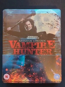 Abraham Lincoln Vampire Hunter Blu Ray Steelbook Limited Edition New & Sealed - Picture 1 of 2
