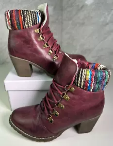 Pavers Damen Stiefeletten Kunstfellfutter seitlicher Reißverschluss Größe 5,5 UK 38 EU sehr guter Zustand - Bild 1 von 17