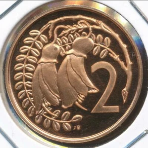 New Zealand 1984 2 Cents Elizabeth II - Proof - Bild 1 von 3