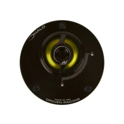 DRIVEN RACING HALO FUEL BASE/CAP YAMAHA FZ-07/MT-07 2014-2023 GOLD GAS CAP - Image 1 of 4