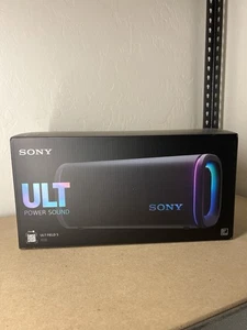 Sony Ult Power Sound Speaker Black Wireless Portable Bluetooth SRS-ULT50 - NEW - Picture 1 of 3