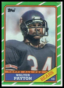 1986 Topps #11 Walter Payton Chicago Bears - Bild 1 von 2