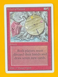 MTG WHEEL OF FORTUNE Unlimited (OldManMTG 012-407) - Imagen 1 de 11