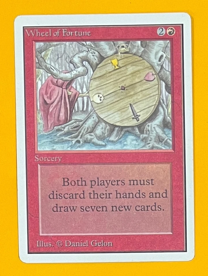 MTG WHEEL OF FORTUNE Unlimited (OldManMTG 012-407) - Image 1 of 4