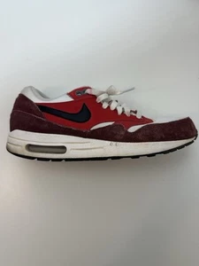 Size 9.5 - Nike Air Max 1 Essential University Red Black - Picture 1 of 6
