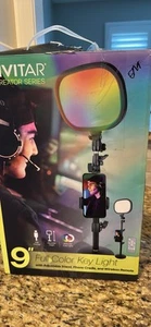 Vivitar Creator Series 9inch Full Color Key Light With Adjustable Stand Etc. - Picture 1 of 2