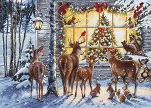 Nosy Neighbours BU5086L Counted Cross-Stitch Kit - Picture 1 of 4