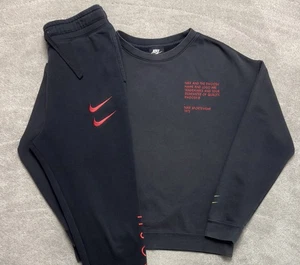 Nike Swoosh Fleece Tracksuit, Kids Size XL Age 13-15yrs GreatCond RRP£110 - Picture 1 of 15