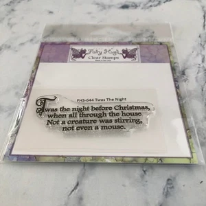 Fairy Hugs Stamps - Twas The Night - Picture 1 of 4